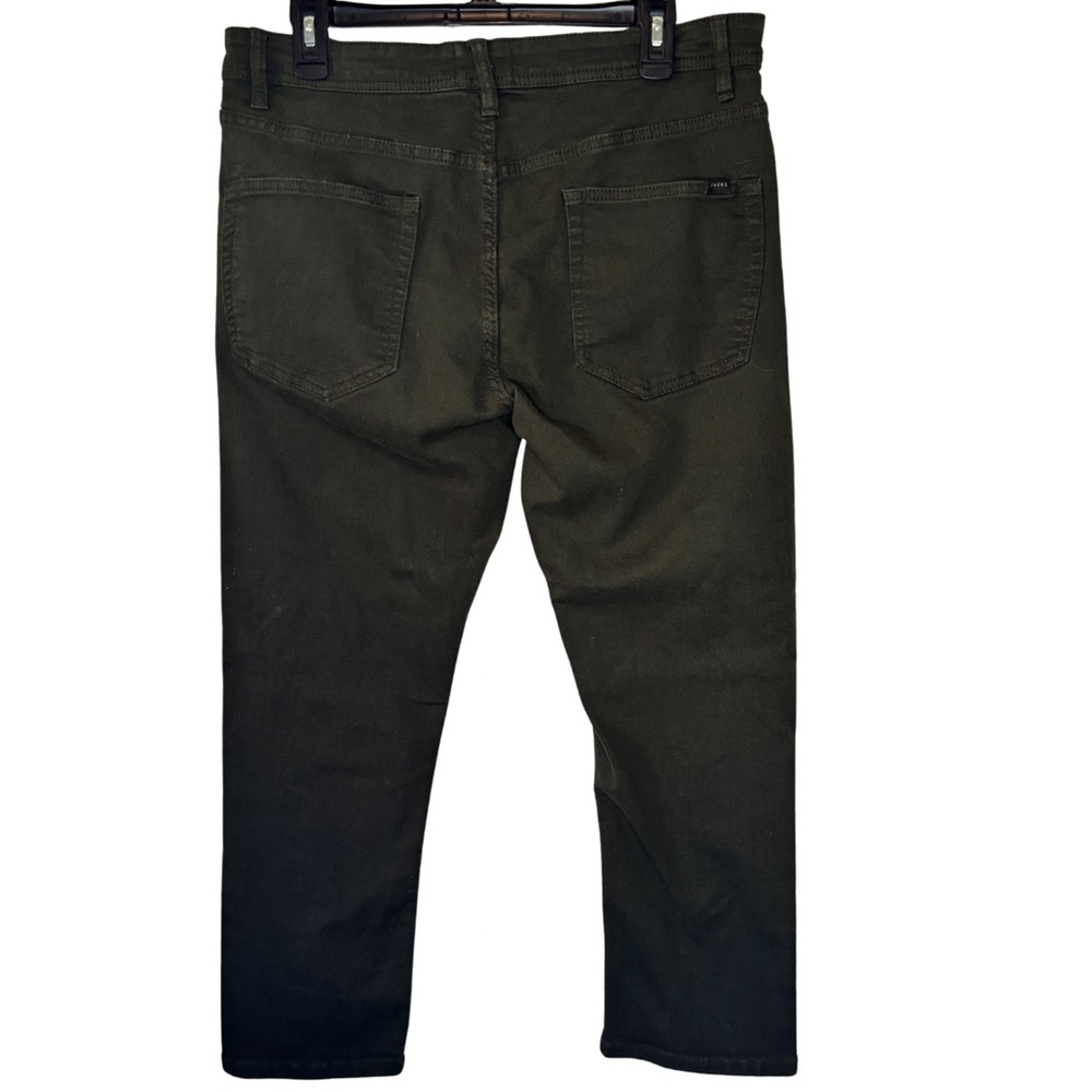 Jachs Men's Dark Green Jeans - Picture 2 of 5